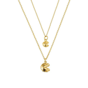 Mini and Super Mini Fortune Cookie Gift Set - Gold